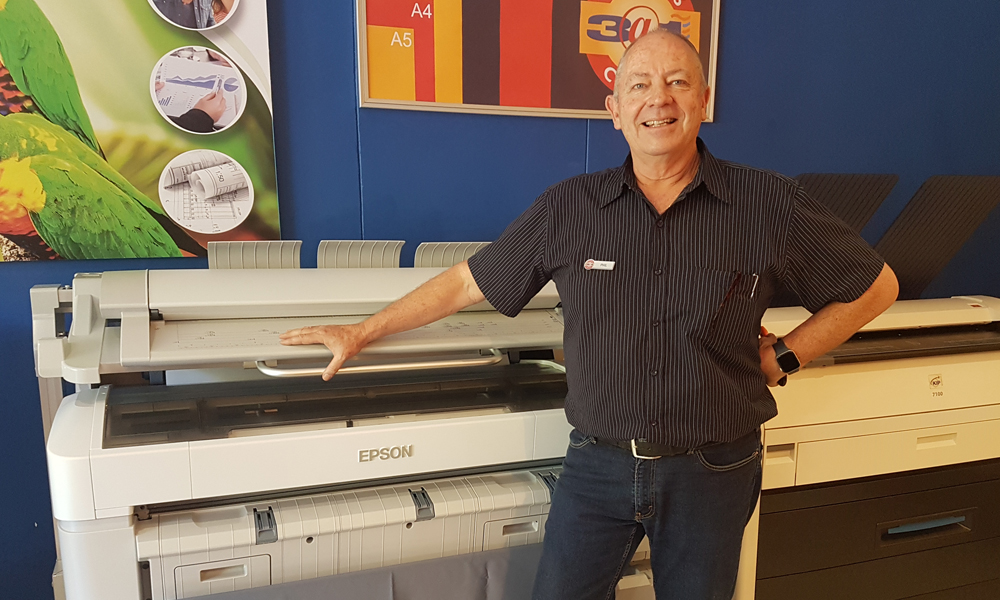 For smart solutions and great results, Phil Jones chooses the Epson SureColor SC-T5200