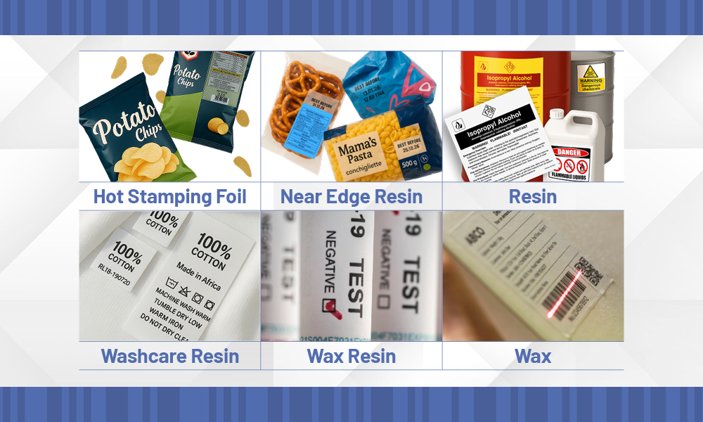 For Resellers: A Deeper Dive into Thermal Transfer Ribbon Types & Applications!
